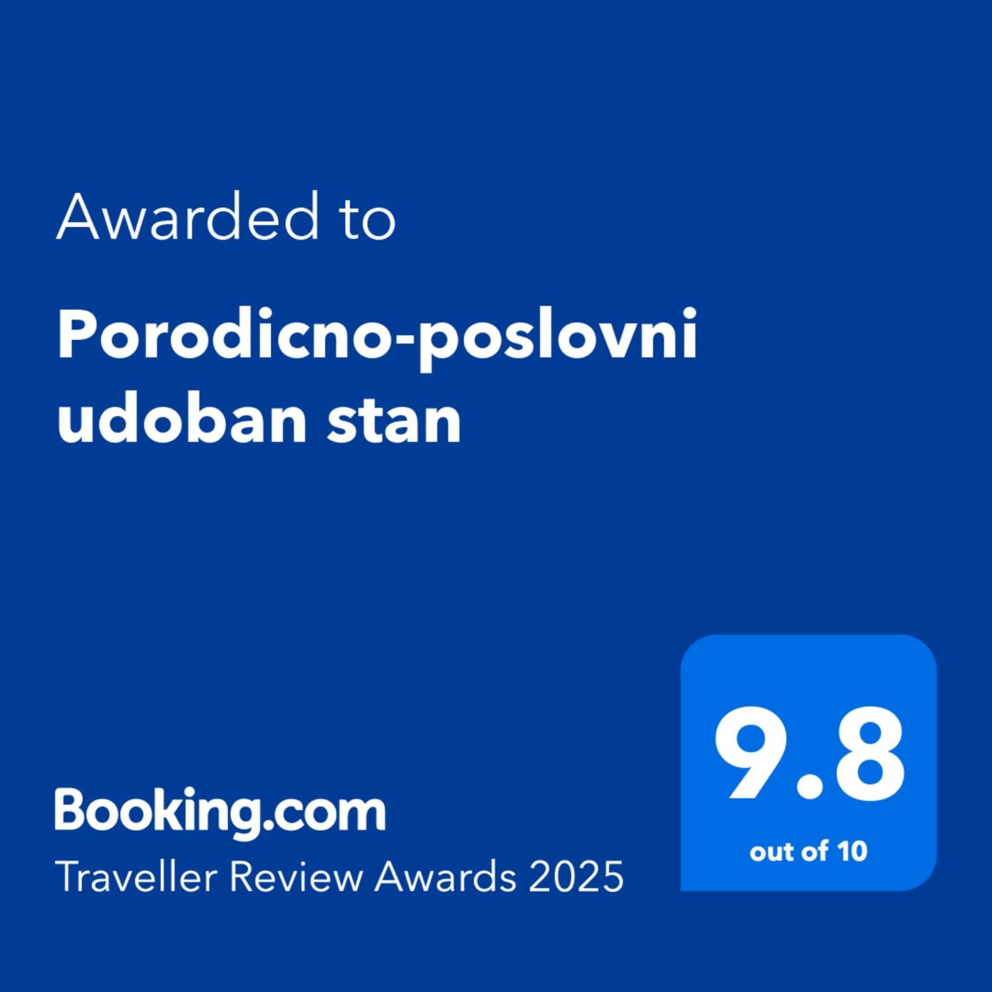 Ferienwohnung Porodicno-Poslovni Udoban Stan Belgrad Exterior foto